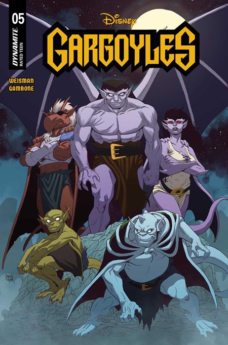 GARGOYLES (2026) #5 CVR B DREW MOSS VAR DYNAMITE Entertainment Greg Weisman Gerardo Gambone Drew Moss PREORDER