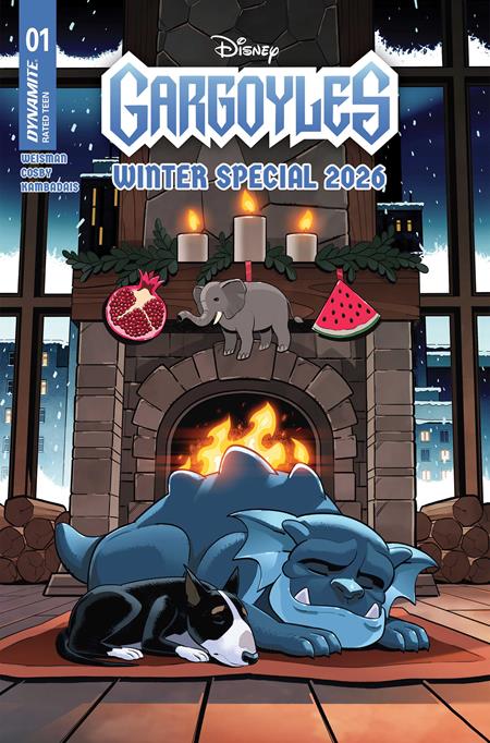 GARGOYLES WINTER SPECIAL 2026 #1 (ONE SHOT) CVR A STEPHEN BYRNE DYNAMITE Entertainment Greg Weisman, Nate Cosby George Kambadais Stephen Byrne PREORDER