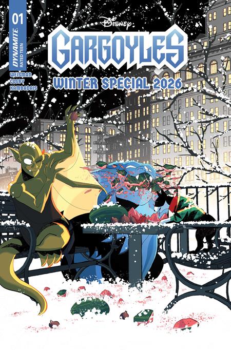 GARGOYLES WINTER SPECIAL 2026 #1 (ONE SHOT) CVR B GEORGE KAMBADAIS VAR DYNAMITE Entertainment Greg Weisman, Nate Cosby George Kambadais George Kambadais PREORDER