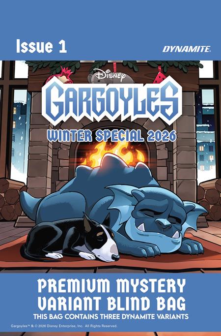 GARGOYLES WINTER SPECIAL 2026 #1 (ONE SHOT) CVR F PREMIUM MYSTERY BLIND BAG VAR DYNAMITE Entertainment Greg Weisman, Nate Cosby George Kambadais Premium Mystery Blind Bag PREORDER