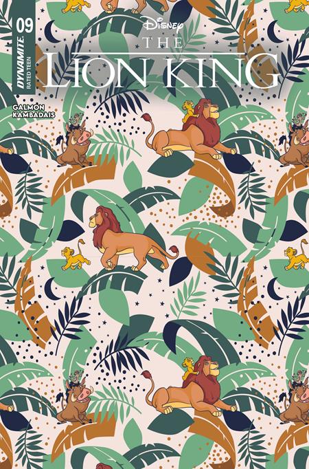 LION KING #9 CVR D WRAPPING PAPER VAR DYNAMITE Entertainment Edwin Galmon George Kambadais Wrapping Paper PREORDER
