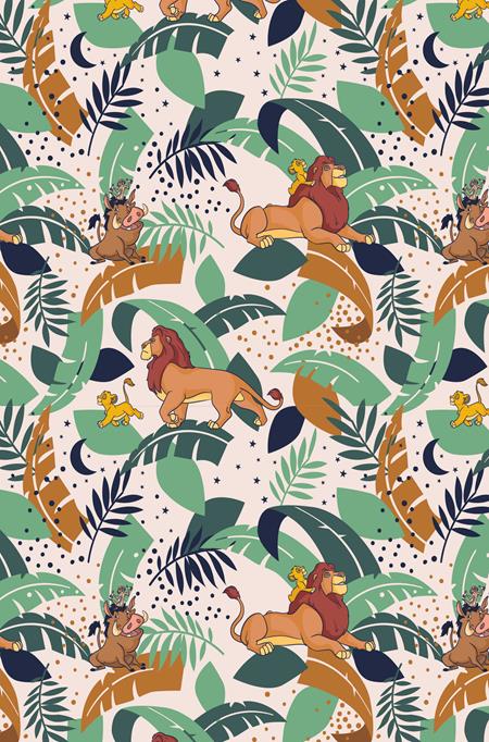 LION KING #9 CVR E INC 1:10 WRAPPING PAPER VIRGIN VAR DYNAMITE Entertainment Edwin Galmon George Kambadais Wrapping Paper PREORDER