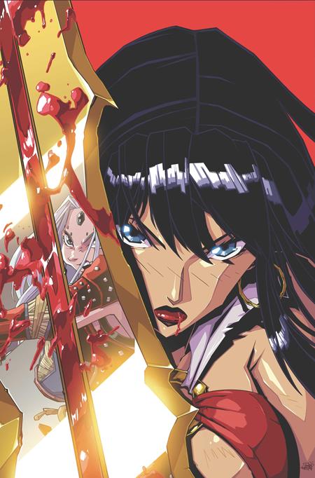 PATHFINDER VAMPIRELLA BLADE OF DARKNESS #3 CVR E ANDREW HUERTA LTD VIRGIN VAR DYNAMITE Entertainment Erik Burnham Federico Dallocchio Andrew Huerta PREORDER