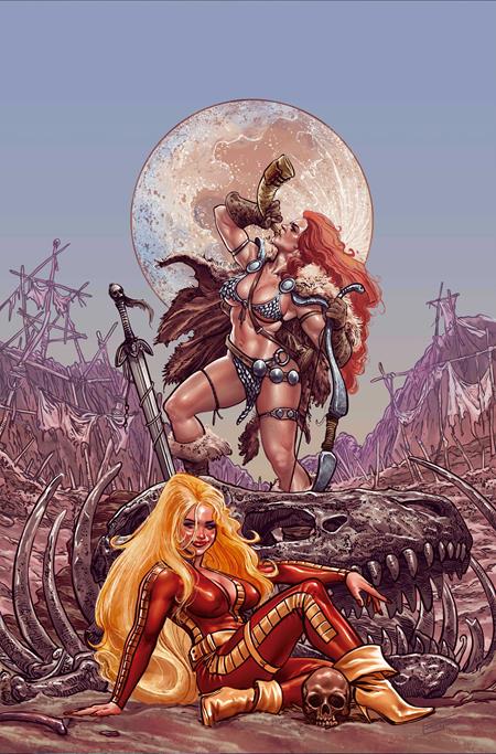RED SONJA BARBARELLA #2 CVR J INC 1:15 DIEGO YAPUR VIRGIN VAR DYNAMITE Entertainment Homero Rios Diego Yapur Diego Yapur PREORDER