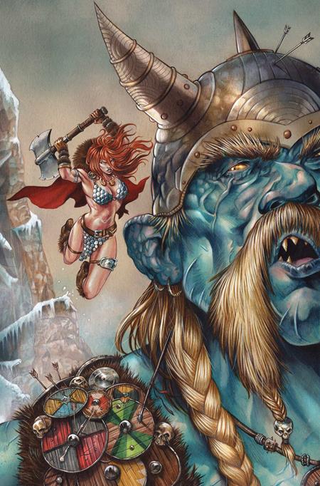 RED SONJA SHE DEVIL WITH A SWORD #8 CVR I INC 1:10 MIKE ROOTH VIRGIN VAR DYNAMITE Entertainment Rory McConville Pablo de Bonis Mike Rooth PREORDER