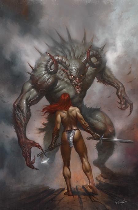 RED SONJA SHE DEVIL WITH A SWORD #8 CVR J INC 1:15 LUCIO PARRILLO VIRGIN VAR DYNAMITE Entertainment Rory McConville Pablo de Bonis Lucio Parrillo PREORDER