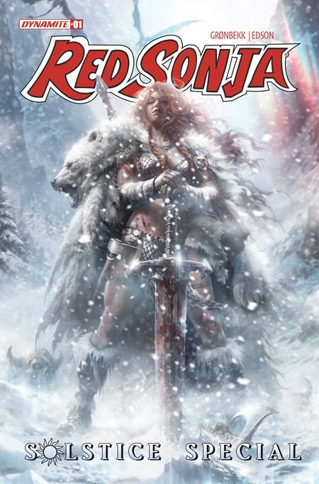 RED SONJA SOLSTICE SPECIAL #1 (ONE SHOT) CVR A FRANCESCO MATTINA DYNAMITE Entertainment Torunn Grønbekk Edson Francesco Mattina PREORDER