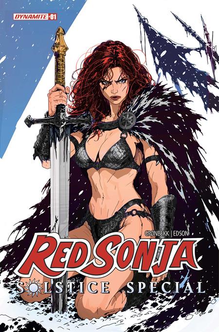 RED SONJA SOLSTICE SPECIAL #1 (ONE SHOT) CVR B JOSEPHINE TOMARCHIO VAR DYNAMITE Entertainment Torunn Grønbekk Edson Josephine Tomarchio PREORDER