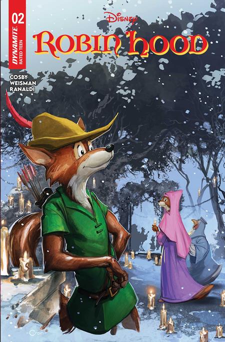ROBIN HOOD (2026) #2 CVR D CLAYTON CRAIN VAR DYNAMITE Entertainment Nate Cosby, Greg Weisman Aless,ro Ranaldi Clayton Crain PREORDER
