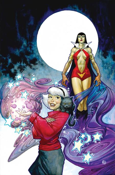 SABRINA THE TEENAGE WITCH VAMPIRELLA #1 CVR Q INC 1:20 ERIC POWELL VIRGIN VAR DYNAMITE Entertainment Tini Howard Bill Galvan , Ben Galvan Eric Powell PREORDER