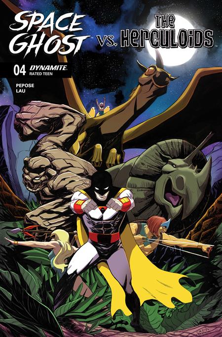 SPACE GHOST VS THE HERCULOIDS #4 CVR B DREW MOSS VAR DYNAMITE Entertainment David Pepose Jonathan Lau Drew Moss PREORDER