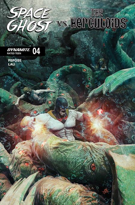 SPACE GHOST VS THE HERCULOIDS #4 CVR D BJORN BARENDS VAR DYNAMITE Entertainment David Pepose Jonathan Lau Bjorn Barends PREORDER