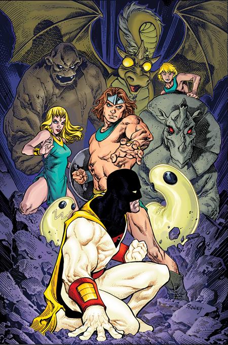 SPACE GHOST VS THE HERCULOIDS #4 CVR F FRANCESCO MATTINA LTD VIRGIN VAR DYNAMITE Entertainment David Pepose Jonathan Lau Francesco Mattina PREORDER