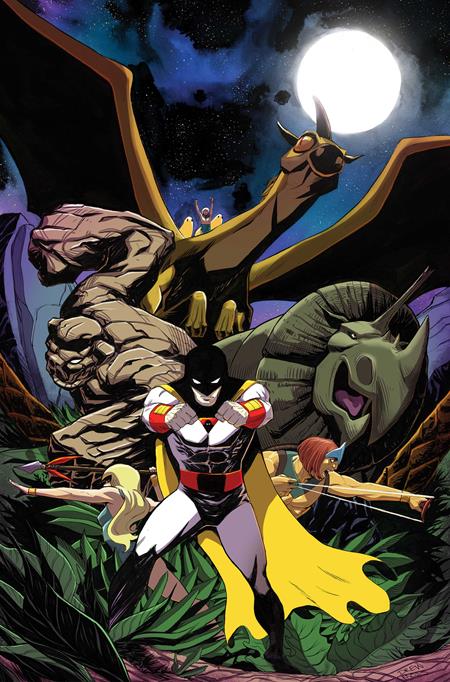 SPACE GHOST VS THE HERCULOIDS #4 CVR I INC 1:20 JOSEPH MICHAEL LINSNER VIRGIN VAR DYNAMITE Entertainment David Pepose Jonathan Lau Joseph Michael Linsner PREORDER