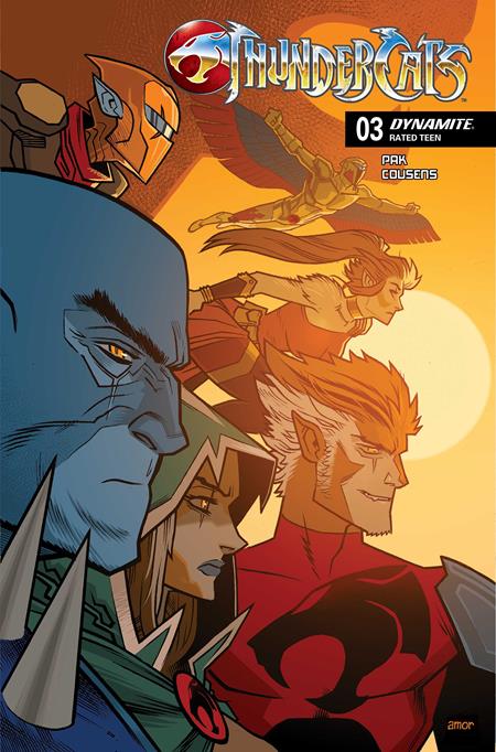 THUNDERCATS (2026) #3 CVR A JOHN AMOR DYNAMITE Entertainment Greg Pak David Cousens John Amor PREORDER