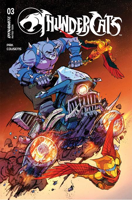 THUNDERCATS (2026) #3 CVR B DAVID COUSENS VAR DYNAMITE Entertainment Greg Pak David Cousens David Cousens PREORDER