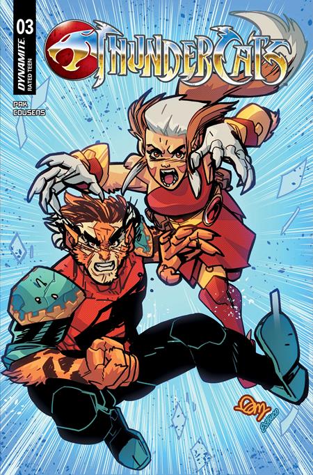 THUNDERCATS (2026) #3 CVR E SETH DAMOOSE VAR DYNAMITE Entertainment Greg Pak David Cousens Seth Damoose PREORDER