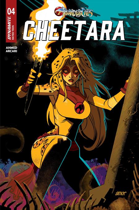 THUNDERCATS CHEETARA #4 CVR B JOHN AMOR VAR DYNAMITE Entertainment Saladin Ahmed ,rea Arcari John Amor PREORDER
