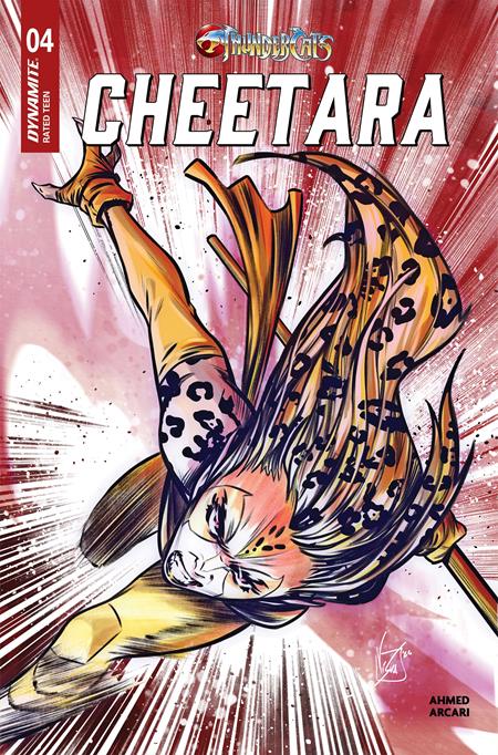 THUNDERCATS CHEETARA #4 CVR D VINCENZO FEDERICI VAR DYNAMITE Entertainment Saladin Ahmed ,rea Arcari Vincenzo Federici PREORDER