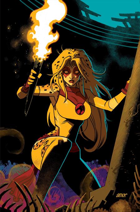 THUNDERCATS CHEETARA #4 CVR I INC 1:20 JOHN AMOR VIRGIN VAR DYNAMITE Entertainment Saladin Ahmed ,rea Arcari John Amor PREORDER