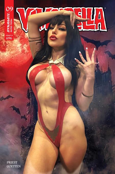 VAMPIRELLA (2026) #9 CVR E COSPLAY RACHEL HOLLON VAR DYNAMITE Entertainment Christopher Priest Davis Goetten Cosplay Rachel Hollon PREORDER