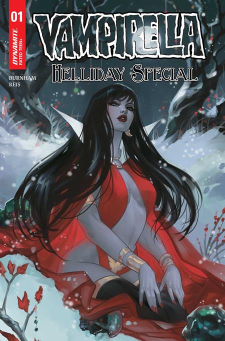 VAMPIRELLA HELLIDAY SPECIAL 2026 #1 (ONE SHOT) CVR B MEGHAN HETRICK VAR DYNAMITE Entertainment Erik Burnham Wagner Reis Meghan Hetrick PREORDER