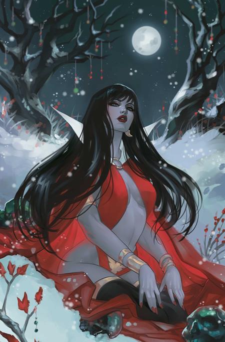 VAMPIRELLA HELLIDAY SPECIAL 2026 #1 (ONE SHOT) CVR I INC 1:15 MEGHAN HETRICK VIRGIN VAR DYNAMITE Entertainment Erik Burnham Wagner Reis Meghan Hetrick PREORDER
