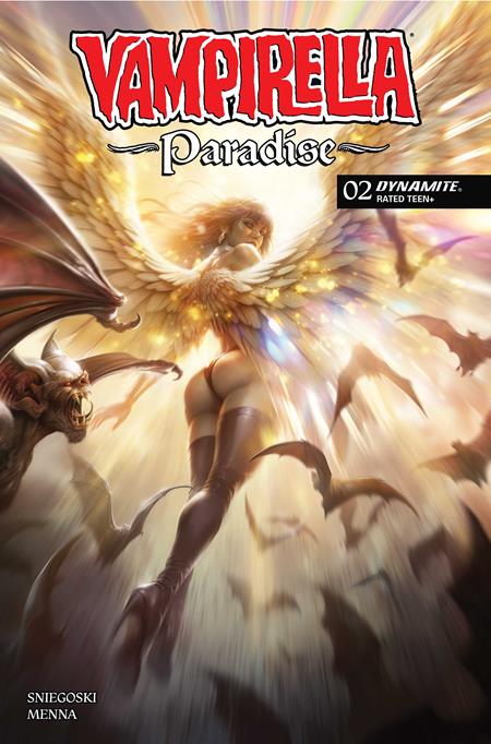 VAMPIRELLA PARADISE #2 CVR A FRANCESCO MATTINA DYNAMITE Entertainment Thomas Sniegoski Edu Menna Francesco Mattina PREORDER