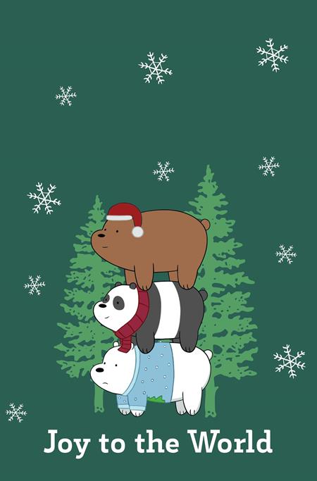 WE BARE BEARS CHRISTMAS SPECIAL #1 (ONE SHOT) CVR I INC 1:15 GREETING CARD VIRGIN VAR DYNAMITE Entertainment Paulina Ganucheau Ciro Cangialosi, Stefano Porcu, Carlo Lauro Greeting Card PREORDER