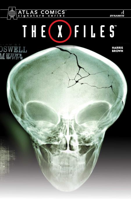 X FILES (2026) #1 CVR I ROSWELL PHOTO ATLAS EDITION SIGNED BY JOE HARRIS VAR DYNAMITE Entertainment Joe Harris R.D. Brown Roswell Photo PREORDER