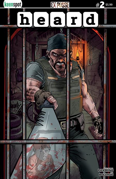 HEARD #2 CVR D JAIME MARTINEZ RODRIGUEZ VAR Ex Posse Holdings Alex George Pickering Joe Bocardo, Sergio Morfe Jaime Martínez Rodríguez PREORDER
