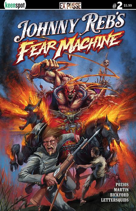 JOHNNY REBS FEAR MACHINE #2 CVR A TOBY WILLSMER Ex Posse Holdings Evan K Pozios Alex Sanchez, Michael Harper Toby Willsmer PREORDER