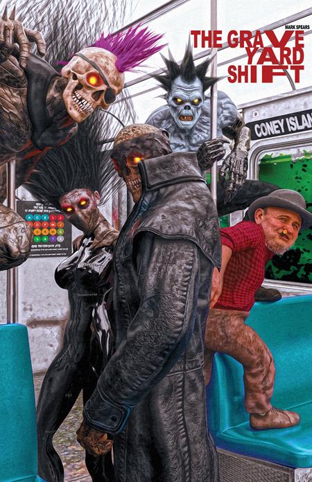 MARK SPEARS GRAVEYARD SHIFT #2 CVR B MARK SPEARS NEW SHIFT ON THE BLOCK VAR Ex Posse Holdings Mark Spears Mark Spears Mark Spears PREORDER