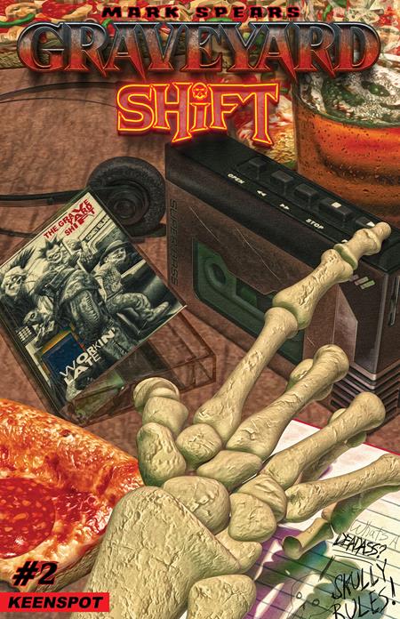 MARK SPEARS GRAVEYARD SHIFT #2 CVR E MARK SPEARS HANGIN TOUGH HOMAGE VAR Ex Posse Holdings Mark Spears Mark Spears Mark Spears PREORDER