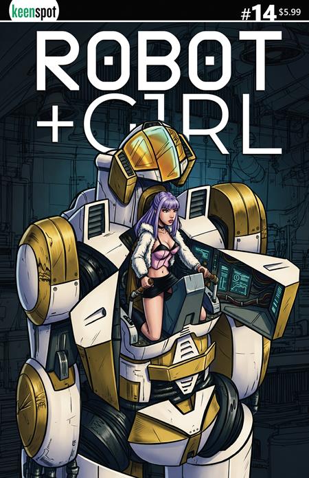 ROBOT + GIRL #14 CVR A MIKE WHITE SITTING PRETTY Ex Posse Holdings Mike White Mike White Mike White PREORDER