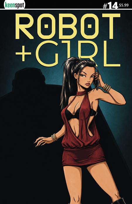ROBOT + GIRL #14 CVR B MIKE WHITE SHADOW PERSON VAR Ex Posse Holdings Mike White Mike White Mike White PREORDER