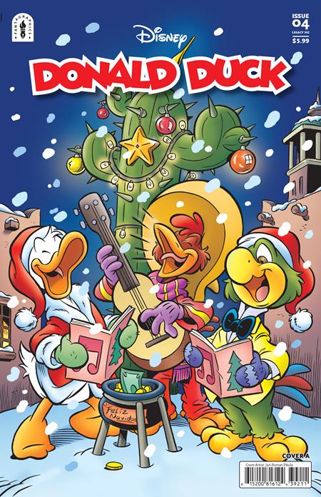 DONALD DUCK LEGACY #392 THE THREE CABALLEROS CHRISTMAS QUEST CVR A JAN ROMAN PIKULA Fantagraphics Stefan Petrucha, Ralph du Mosch, Thad Komorowski Francisco Paco Rodriguez Peinado, Carmen Perez, Tony Fernandez Jan Roman Pikula PREORDER