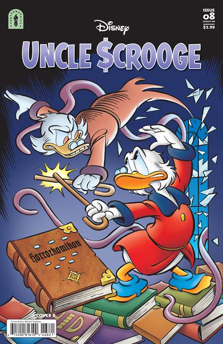 UNCLE SCROOGE LEGACY #468 THE CURSE OF HP HATEQUACK CVR B MICHEL HADORP VAR Fantagraphics Various Giorgio Cavazzano, Paco Rodriguez Michel Nadorp PREORDER