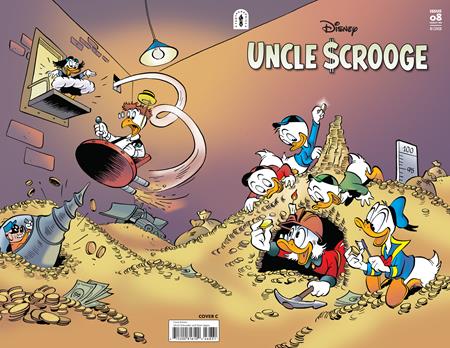UNCLE SCROOGE LEGACY #468 THE CURSE OF HP HATEQUACK CVR C INC 1:10 DAAN JIPPES ULRICH SCHROEDER WRAPAROUND VAR Fantagraphics Various Giorgio Cavazzano, Paco Rodriguez Daan Jippes, Ulrich Schroeder PREORDER