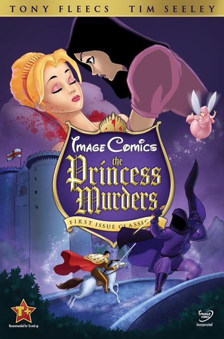 PRINCESS MURDERS #1 CVR D TIM SEELEY & ALLEN PASSALAQUA SLEEPING BEAUTY ANIMATION HOMAGE VAR Image Comics Tony Fleecs, Tim Seeley Tony Fleecs, Tim Seeley Tim Seeley, Allen Passalaqua PREORDER