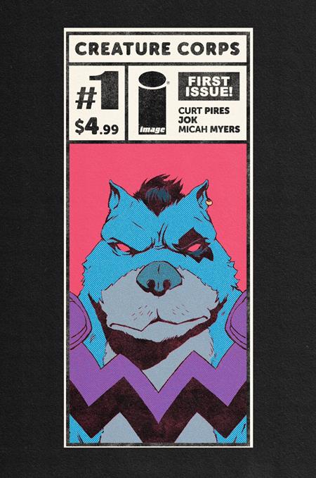 CREATURE CORPS #1 CVR K INC 1:75 FLOPS CORNERBOX VAR Image Comics Curt Pires Jok Flops PREORDER