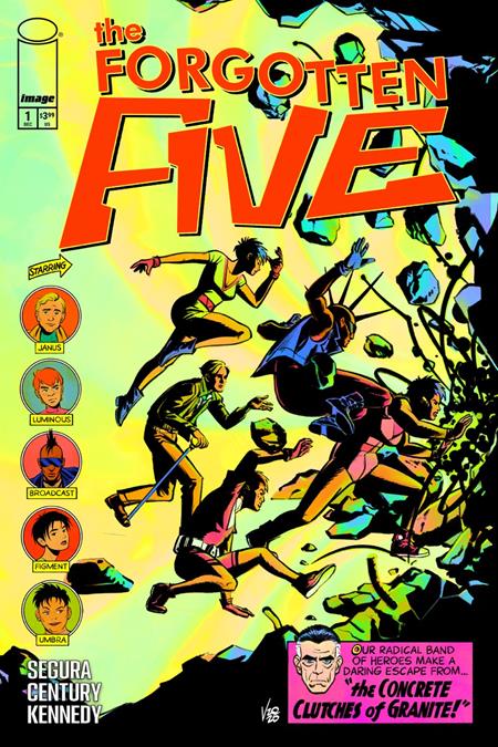 FORGOTTEN FIVE #1 CVR A NICKOLEJ VILLIGER Image Comics Alex Segura, Sara Century Pat Kennedy & Dean Kotz Nickolej Villiger PREORDER