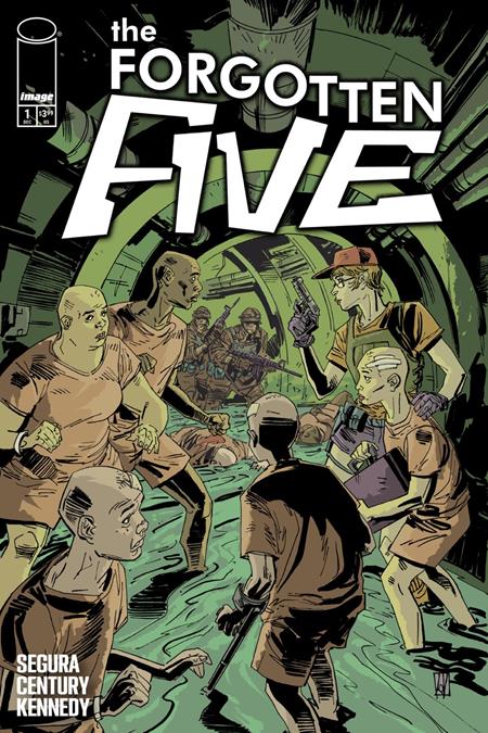 FORGOTTEN FIVE #1 CVR B DEAN KOTZ VAR Image Comics Alex Segura, Sara Century Pat Kennedy & Dean Kotz Dean Kotz PREORDER