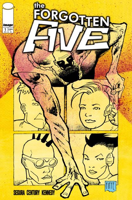 FORGOTTEN FIVE #1 CVR C MICHEL FIFFE VAR Image Comics Alex Segura, Sara Century Pat Kennedy & Dean Kotz Michel Fiffe PREORDER