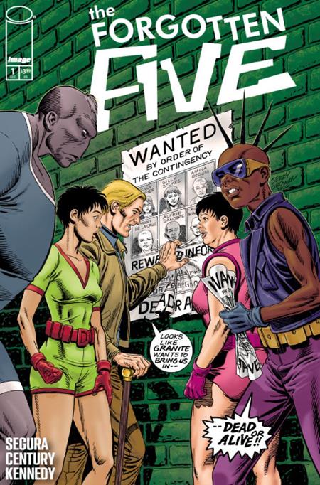 FORGOTTEN FIVE #1 CVR D JERRY ORDWAY VAR Image Comics Alex Segura, Sara Century Pat Kennedy & Dean Kotz Jerry Ordway PREORDER