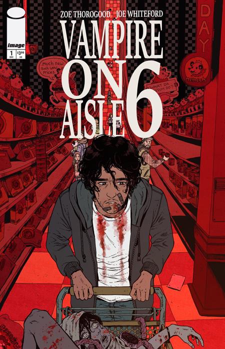 VAMPIRE ON AISLE 6 #1 (OF 3) CVR E INC 1:50 ZOE THOROGOOD VAR (MR) Image Comics Zoe Thorogood, Joe Whiteford Zoe Thorogood Zoe Thorogood PREORDER
