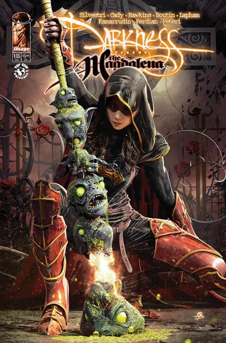DARKNESS VS THE MAGDALENA #1 (ONE SHOT) CVR A BJORN BARENDS Image Comics Marc Silvestri, Matt Hawkins, Ryan Cady Pat Boutin, David Lapham, Zul Kamarrudin, Gibran Ferdian Björn Barends PREORDER