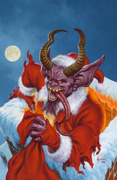 DREAD THE HALLS 2026 (ONE SHOT) CVR D INC 1:25 JOE JUSKO VIRGIN VAR Image Comics Chris Ryall, Jordan Hart Chris Anderson, Drew Rausch, Fábio Veras, Well-Bee Joe Jusko PREORDER