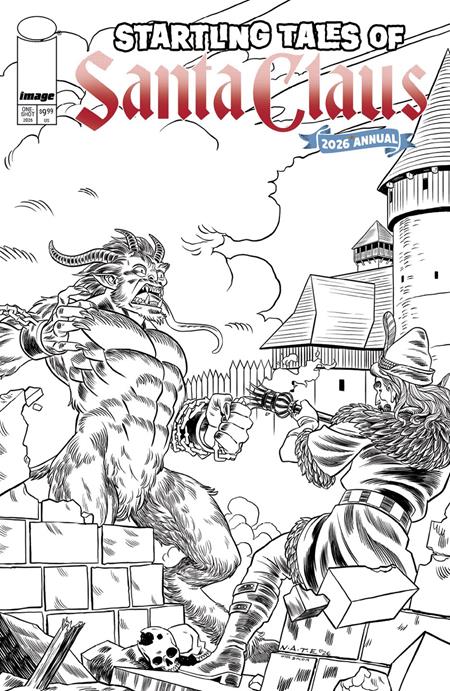 STARTLING TALES OF SANTA CLAUS 2026 ANNUAL CVR F INC 1:50 NATE BELLEGARDE VAR Image Comics Benito Cereno Seakae, Nate Bellegarde, Mark Laszlo, Eoin Barclay Nate Bellegarde PREORDER