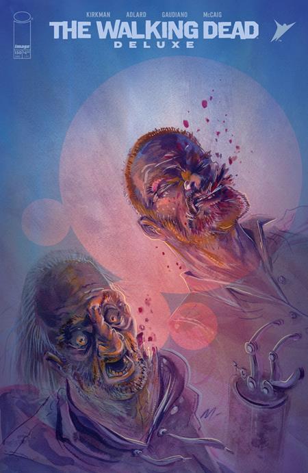 WALKING DEAD DLX #150 CVR C SCOTT MORSE CONNECTING COVER VAR (MR) Image Comics Robert Kirkman Charlie Adlard, Stefano Gaudiano, Dave McCaig Scott Morse PREORDER